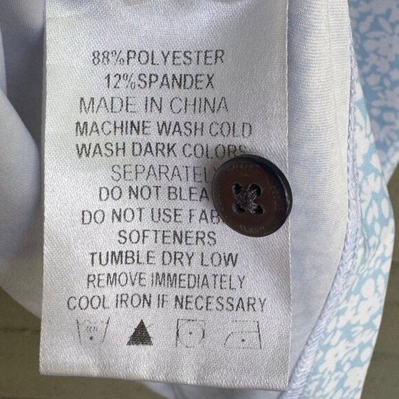 Deolax Men’s Floral Performance Golf Polo Shirt | Size Small - Picture 3 of 9